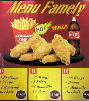 Nbf Chicken Time menu