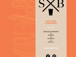 S.b Artisans Burger menu