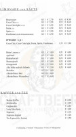 Brauhaus Joh. Albrecht menu