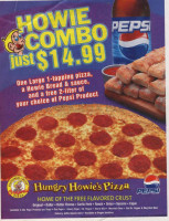 Hungry Howie's Pizza menu