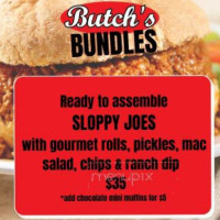 Butch's Deli menu
