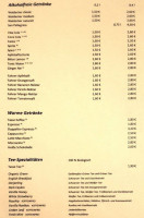 L´osteria Gasthaus Zur Kaiserlinde menu