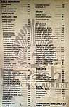 Urvashi Bar & Restaurant menu