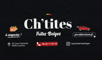 Les Ch'tites Frites Belges outside