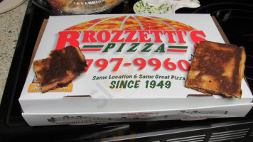 Brozzetti's Pizza food