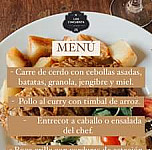Los Cincuenta Club Social menu