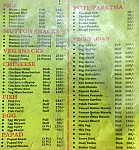 ML Canteen menu