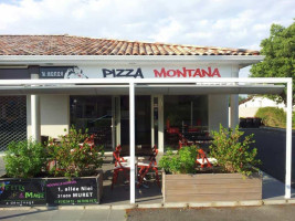 Pizza Montana outside