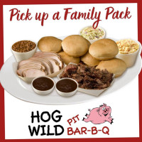 Hog Wild Pit B-q food