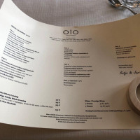 Ravintola Olo menu