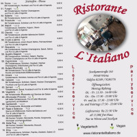 Trattoria L`Italiano menu