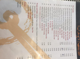 Khangs Noodles menu