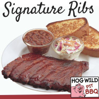 Hog Wild Pit B-q food