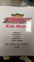 Happy Days Diner menu