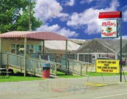 Miller's Creamery outside
