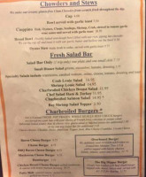 Captain's Choice Family Fish House menu