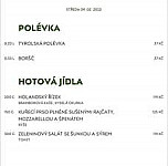 Plzensky menu