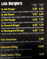 Le Pizzaiol menu