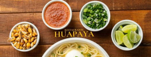 Restaurante Huapaya food