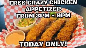 Crazy Chicken Sports Grill food