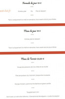 La Maison de Kerdiès menu