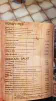 La Pineta menu