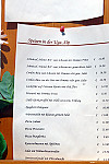 Uga Alp Restaurant menu