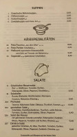 Dimitra menu