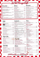 Le Fil Rouge Cafe menu
