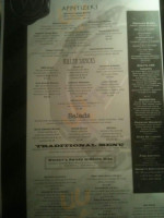 Whiskys Family menu