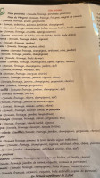 Pizzeria Barolino menu