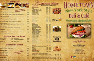 Hometown Deli Pizzeria menu