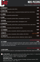 Pizzeria 340°c menu