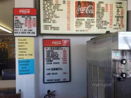 Tastee Hut menu