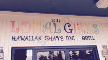 Local Girls Hawaiian Shave Ice And Grill food
