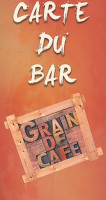 Grain De Café menu