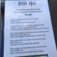 Hoi An menu