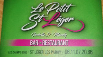 Le Petit Saint Leger food