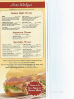Wingdale Deli Pizza menu