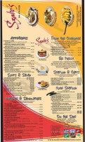 Szabos Steakhouse Seafood menu