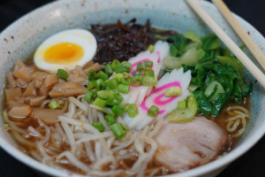 Uchiwa Ramen food