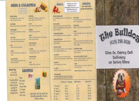 Bulldog Dairy And Cafe menu