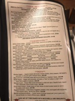 P K's Pub menu