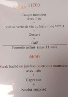 Café De La Place menu