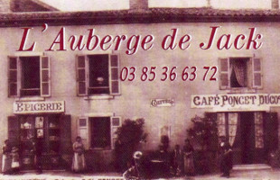 L'auberge De Jack menu