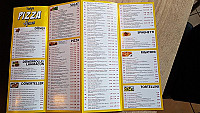 Yady's Pizza Haus menu