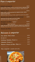 L'agora menu