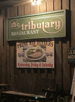 Tributary Restaurant. menu