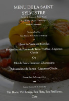 Du Château Saint Julien menu