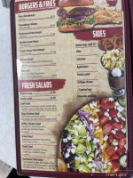 Shank's Drive-in menu